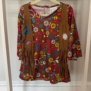 COPY - Hippie toddler costume dress